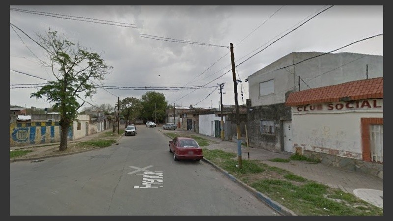 El barrio donde ocurrió la pelea. 