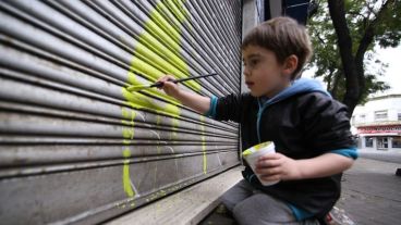 Los que se acercaron a colaborar.