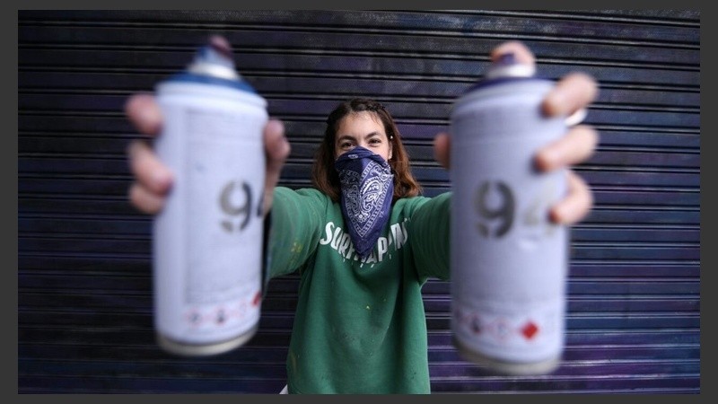 Pintura lista para la intervención.