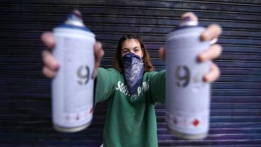 Pintura lista para la intervención.