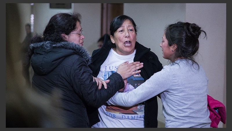 La madre de Orgaz se mostró disconforme con el fallo.