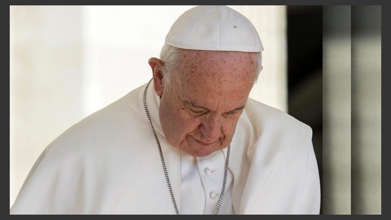 Esta semana, el Papa se había mostrado 
