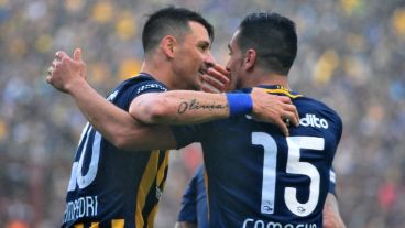 Zampedri cumplió y marcó su primer gol oficial en Central.