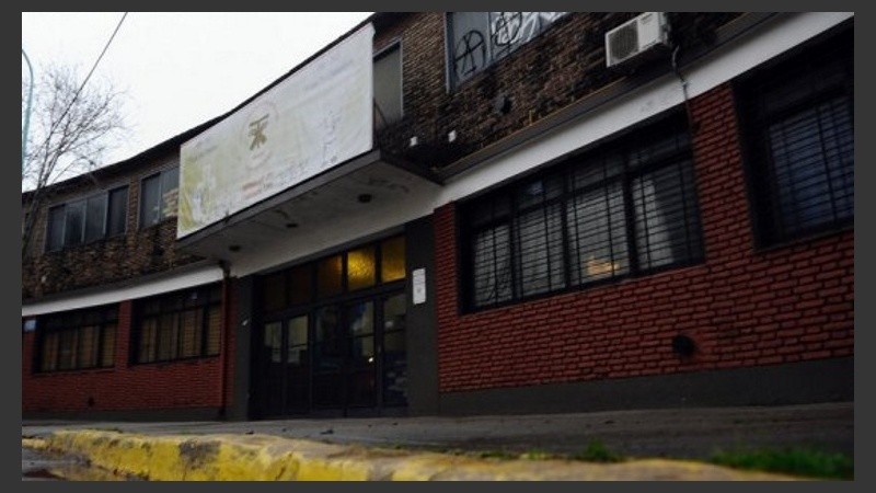 El frente de la escuela donde se produjo el incidente. 