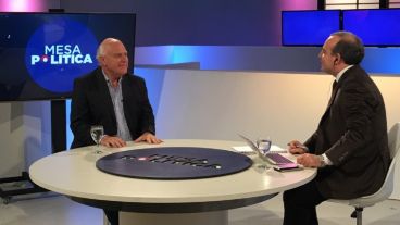 Lifschitz estuvo en el programa Mesa Política, con Sergio Roulier.