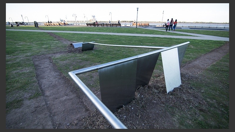 La intervención de Marcolina Dipierro en el Parque España. 