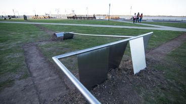 La intervención de Marcolina Dipierro en el Parque España.