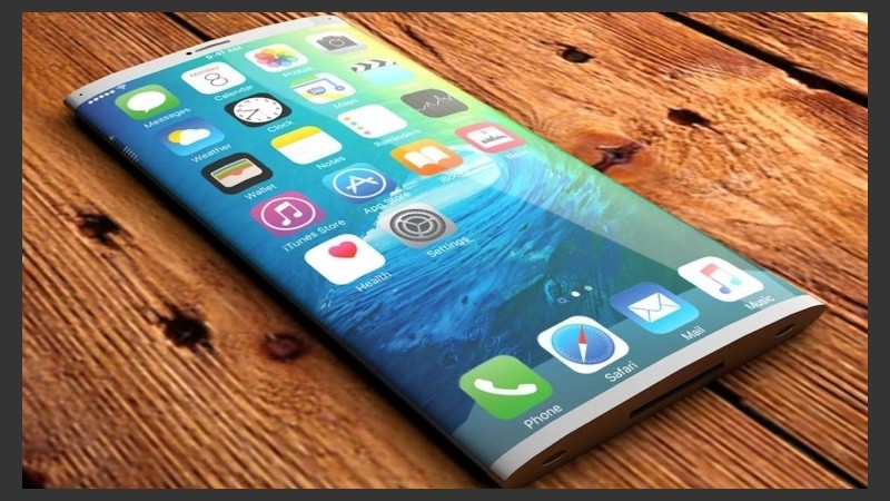 Este modelo abandona el aluminio en detrimento de una estructura de acero recubierta de vidrio, retornando levemente a la esencia de los iPhone 4.