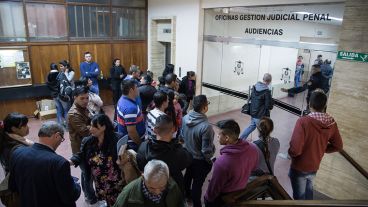 La audiencia se desarrolló en Tribunales.