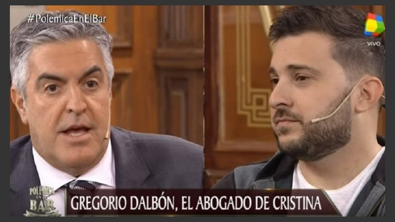 Dalbón y Brancatelli participaron de Polémica en el bar.