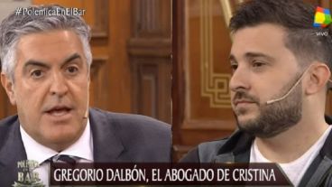 Dalbón y Brancatelli participaron de Polémica en el bar.
