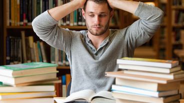 Pensar "no llego" o "me va a ir mal" es garantía de fracaso en los exámenes.