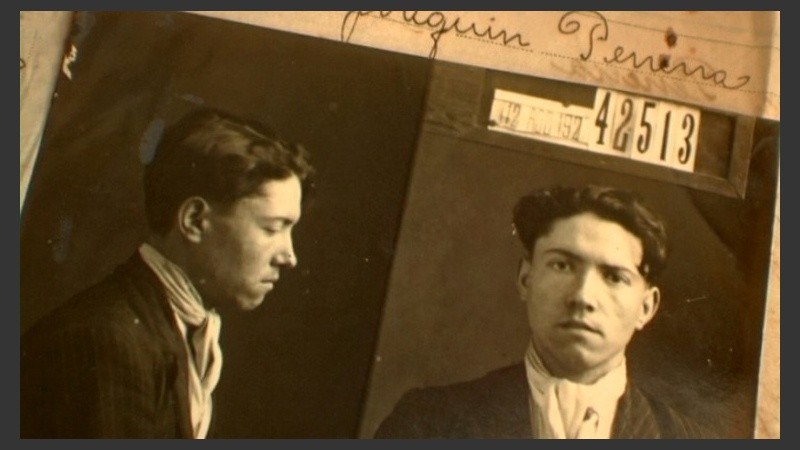 Una imagen del prontuario de Penina.