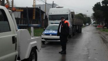 En Ombú y Callao, un camionero dio positivo de cocaína y marihuana.