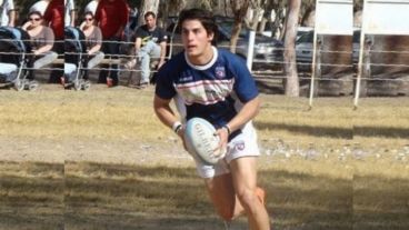 El joven rugbier fallecido cerca de San Rafael.