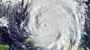 Una imagen satelital difundida por la NASA.