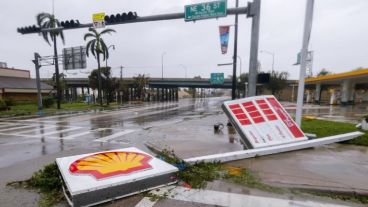 El poder destructor de Irma.
