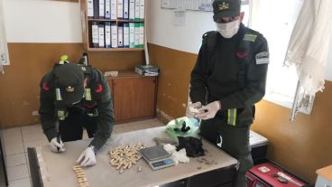 El procedimiento hecho por Gendarmería en Rafaela.