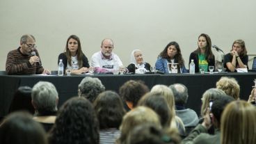 La charla se dio en el marco de la III Jornada de Derechos Humanos y Psicología. (Alan Monzón/Rosario3.com)