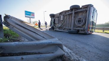 Así quedó el vehículo.