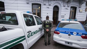 Gendarmería estuvo a cargo de las detenciones de los sospechosos por la muerte de Casco.