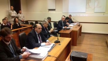 La audiencia se desarrolló en los Tribunales provinciales de la ciudad de Santa Fe.