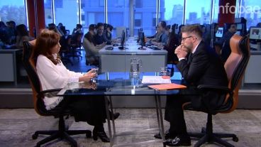 La entrevista de Novaresio a Cristina este jueves.