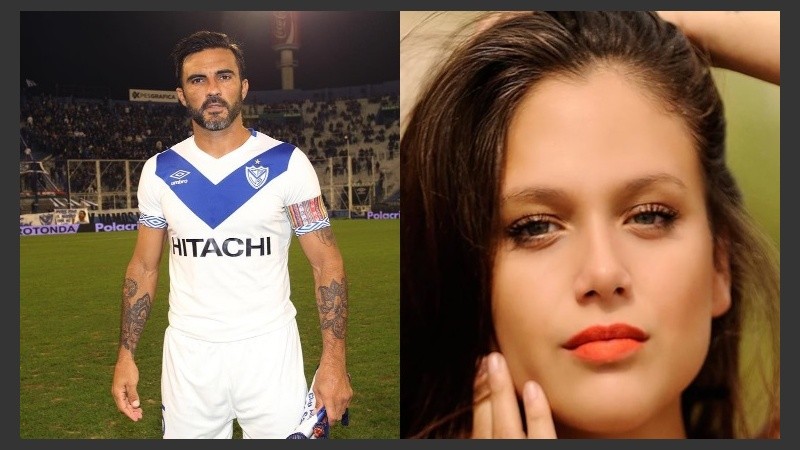 El jugador y la actriz formaron parte de una jugada publicidad.