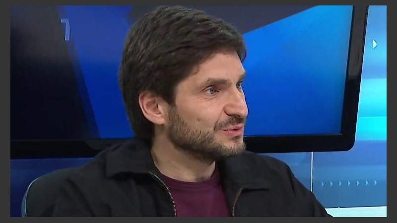 Pullaro estuvo este jueves en Telenoche.