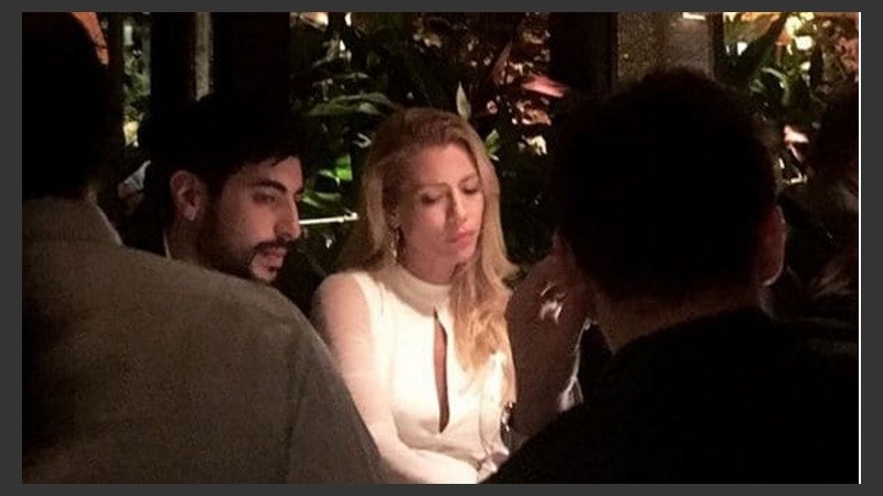 Nicole y Moyano fueron vistos en un raestaurante de Salamanca.