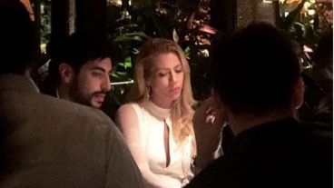 Nicole y Moyano fueron vistos en un raestaurante de Salamanca.