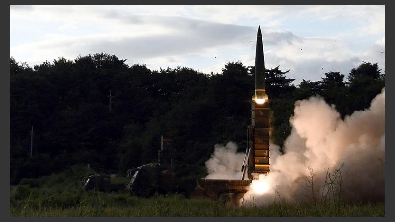 Foto de archivo cedida por el ministerio de Defensa de Corea del Sur.