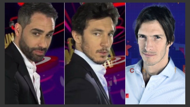 Joaquín El Pollo Álvarez, Juan Pico Monaco e Iván de Pineda.