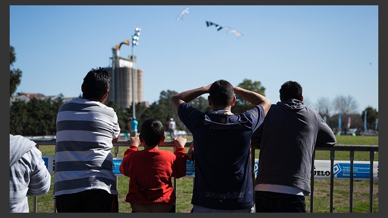 Público variado asistió al Parque Scalabrini Ortíz.