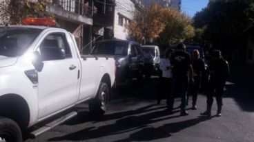 Se hicieron múltiples controles en distintos puntos de la ciudad.