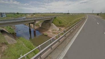 El lugar donde fue encontrado el cuerpo.