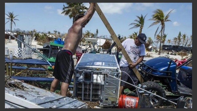 María arrasó todo a su paso en Dominica. 