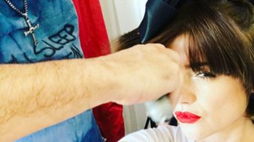 Araceli pasó por la peluquería.