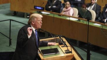 Naciones desunidas. Trump reforzó la tensión con los países en conflicto.