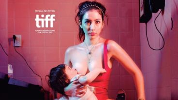 Parte del afiche de la polémica.