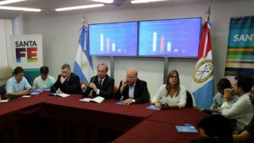 “Santa Fe no tiene deuda y es la provincia a la que más debe la Nación”, dijo el ministro de Economía Gonzalo Saglione.