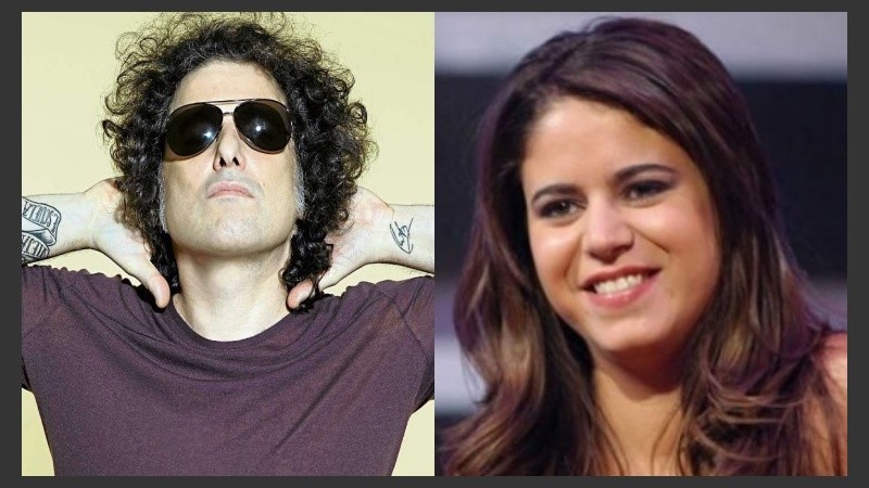 El ícono del rock nacional y una ex ganadora de Gran Hermano.