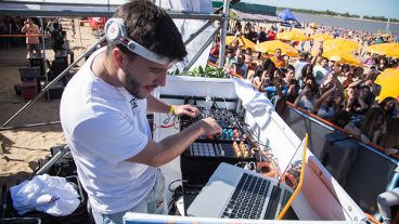 El DJ de FM Vida que le puso música a la tarde.