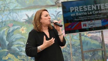 Fein remarcó que quiere terminar su segundo mandato con todas las obras de cloacas terminadas.