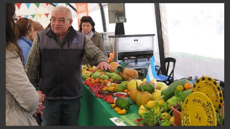 Los productos de las huertas urbanas que se ofrecen en Rosario. 