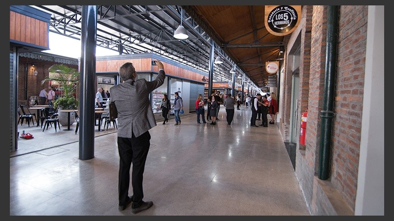 Así quedó el Mercado del Patio.