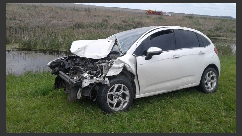 El hecho fue sobre el kilómetro 558, a la altura del paraje Tarragona.