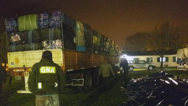 El procedimiento fue en la intersección de la ruta nacional 34 y la ruta provincial 91. 