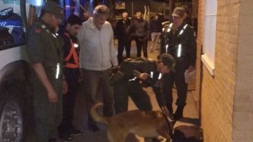 El control de Gendarmería en Rafaela.