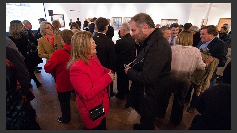 El Museo Castagnino cumplió 80 años y recibió a muchos invitados.